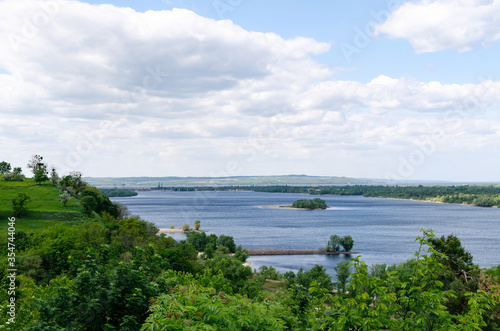 Wallpaper Mural Dnieper river in spring afternoon Torontodigital.ca