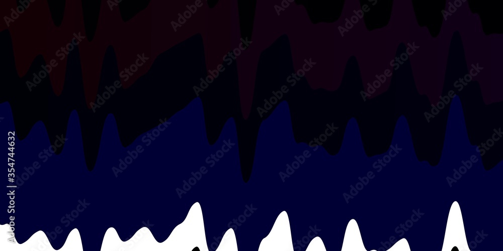 Dark Blue, Red vector background with lines. Illustration in abstract style with gradient curved. Pattern for commercials, ads. Dark Blue, Red vector background with lines. Illustration in abstract style with gradient curved. Pattern for commercials, ads.
