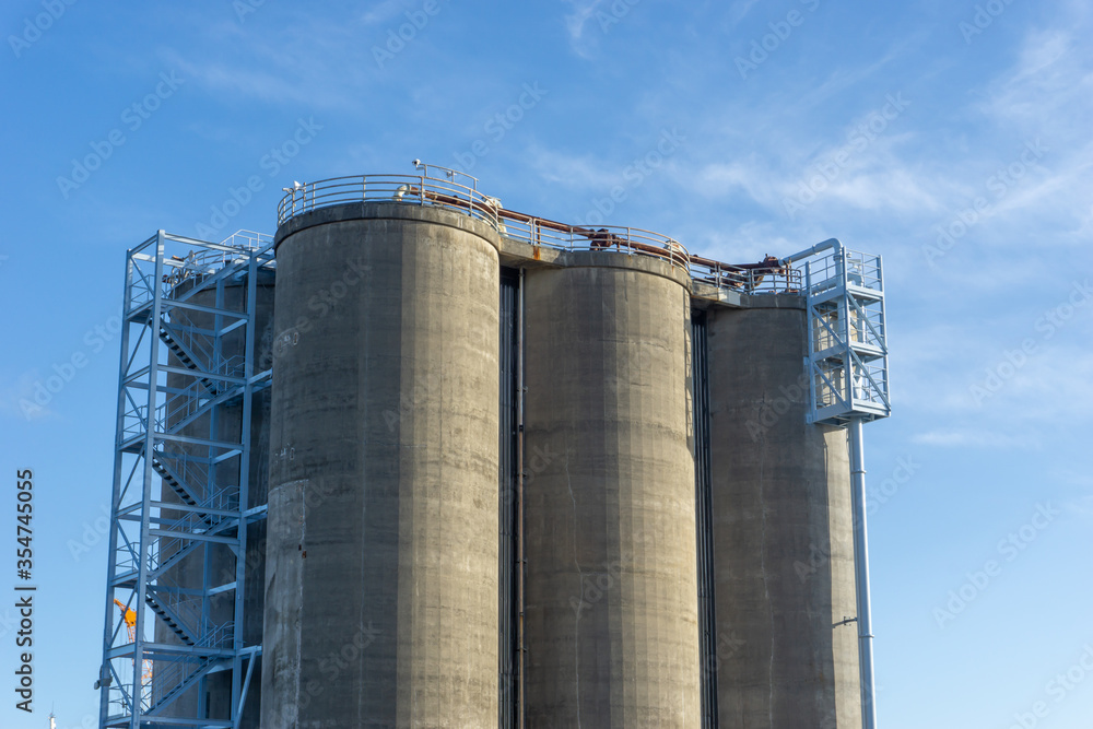 Group of silos