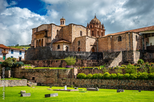 Qorikancha en la ciudad de Cuzco, Patrimonio Cultural de la Humanidad, Perú