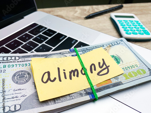 The concept of divorce, payment of alimony