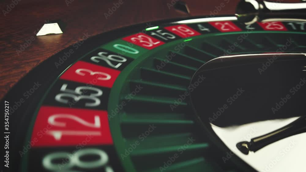 Roulette table close up at the Casino Roulette table close up at the Casino
