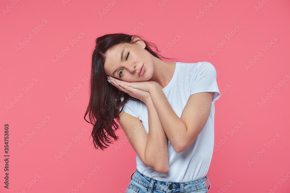beautiful girl shows various emotions. Talented portrays the inner state and mood. The concept of advertising with free space for text beautiful girl shows various emotions. Talented portrays the inner state and mood. The concept of advertising with free space for text