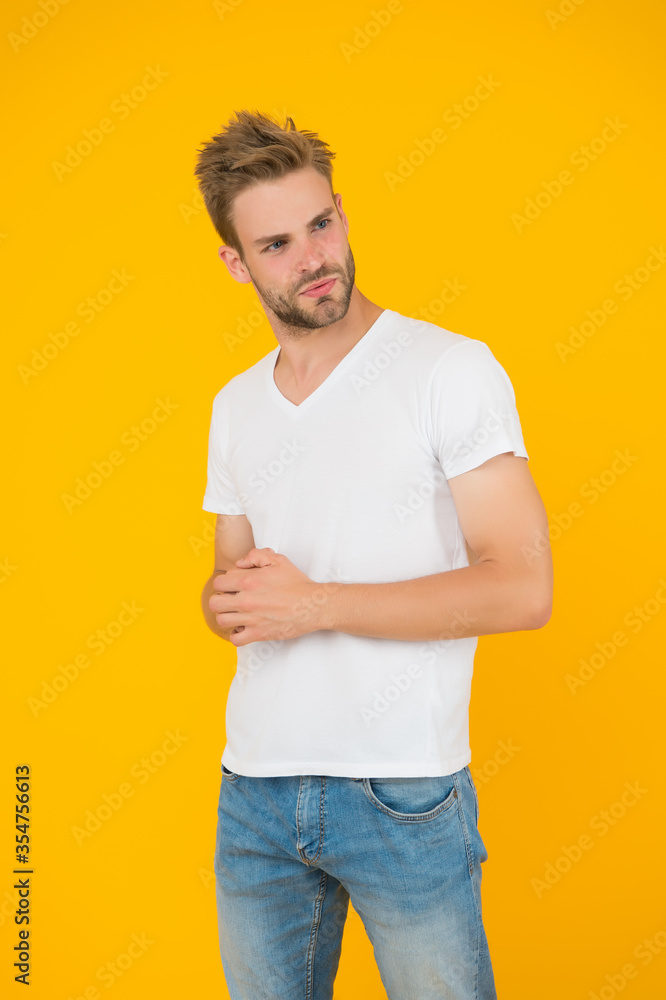 Modern youth. Stylish handsome young man. Good looking guy unshaven face. Hipster with bristle. Handsome man. Charismatic macho. Handsome sexy man. Charisma concept. Facial care. Beautiful people Modern youth. Stylish handsome young man. Good looking guy unshaven face. Hipster with bristle. Handsome man. Charismatic macho. Handsome sexy man. Charisma concept. Facial care. Beautiful people