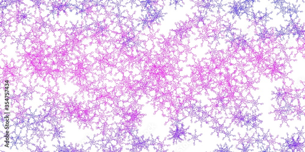 Light Purple, Pink vector background with curved lines. Light Purple, Pink vector background with curved lines.