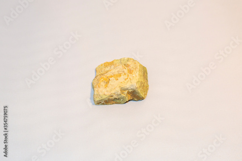 Obraz na plátne Natural mineral stone from the collection of geological rarities
