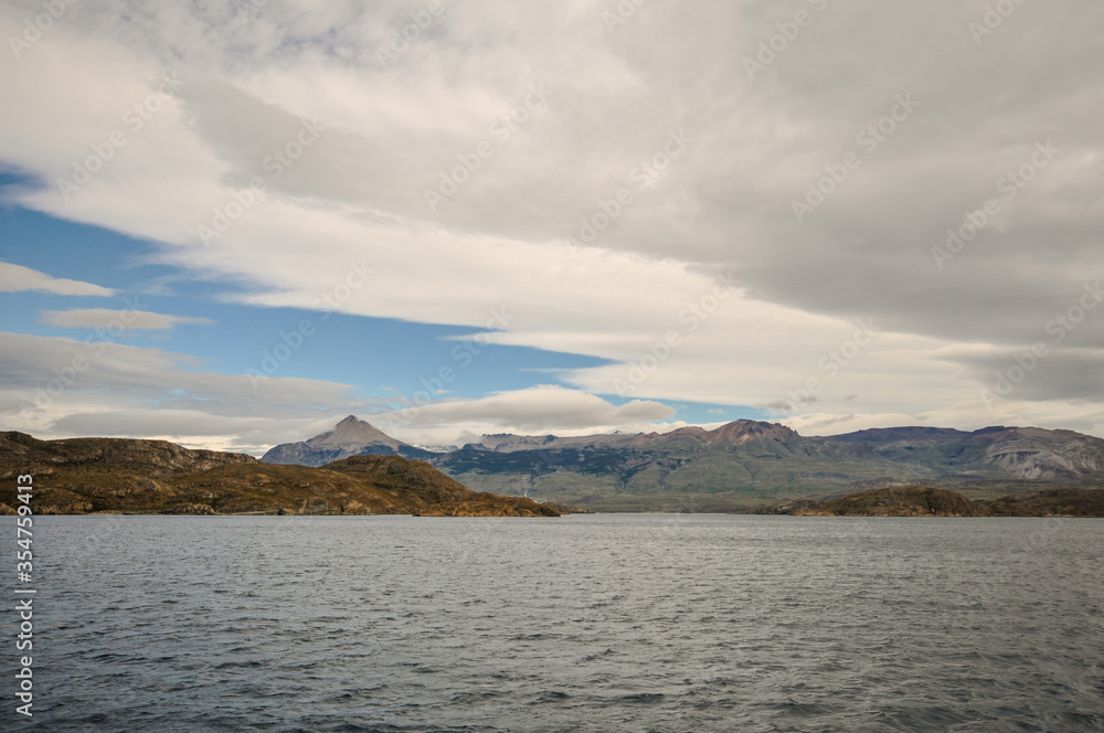 Lago Gral. Cabrera, southern Chile,Patagonia