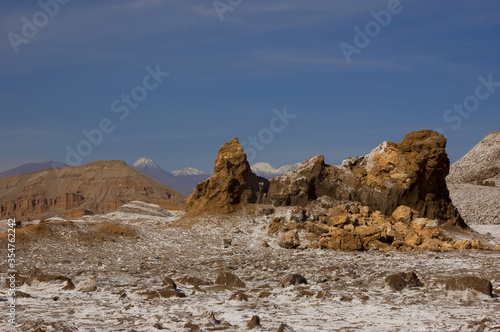 San pedro de Atacama Salar de Tara Volcan Licancabur alpacas Gieser del Tatio Chile desierto de Atacama