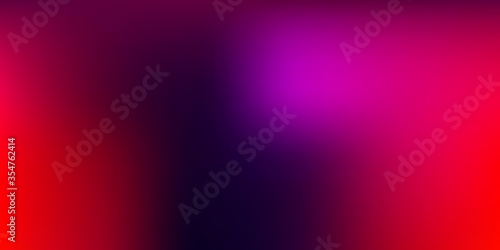 Dark Pink, Red vector gradient blur layout.