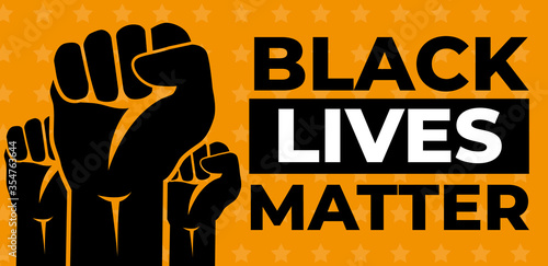 Black Lives Matter. Vector Illustration