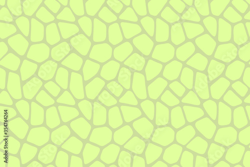 Abstract light green seamless pattern. Plant biological cell artwork background. Vector illustration.