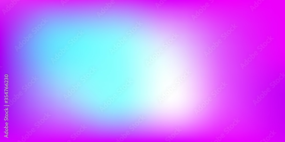 Light Pink, Blue vector gradient blur template.