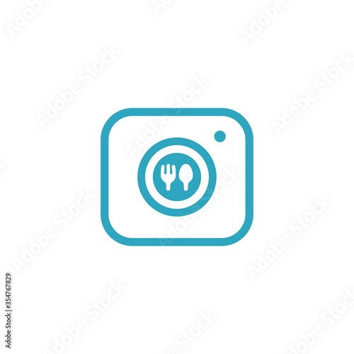 Free Download food & camera logo - GFXLoad