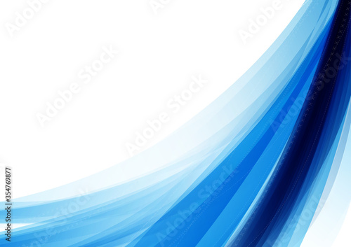 abstract blue wave background