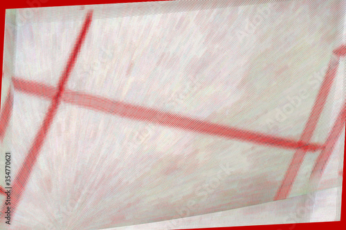 Abstract red and white background. © aminkorea