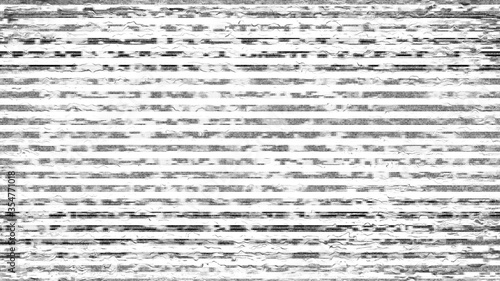 Screen Digital No Signal Noise Lines Dark Background Motion