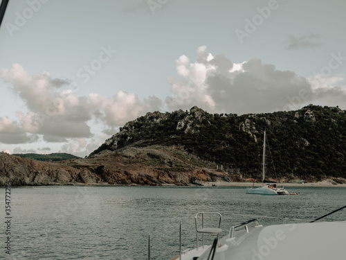 boats on the lake