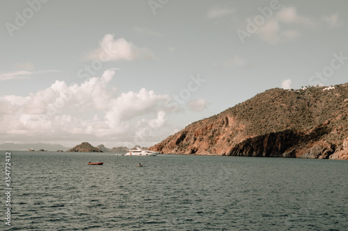 boat on the sea