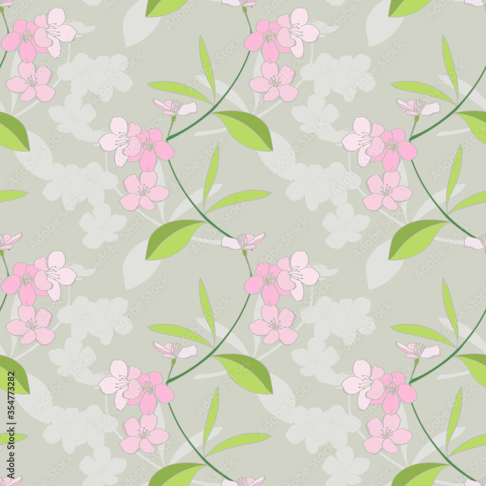 Image apple seamless pattern.Vector illustration on a white and colored background. Image apple seamless pattern.Vector illustration on a white and colored background.