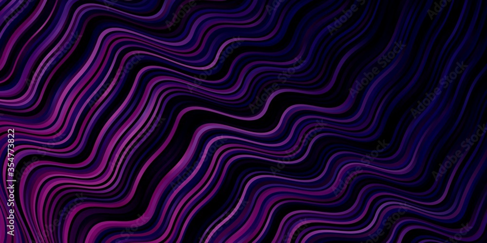 Dark Pink vector texture with curves. Illustration in abstract style with gradient curved. Pattern for commercials, ads. Dark Pink vector texture with curves. Illustration in abstract style with gradient curved. Pattern for commercials, ads.