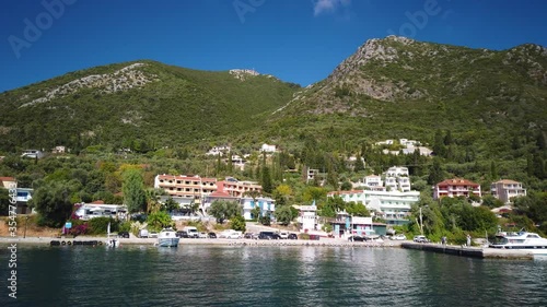 View on Nidri in Lefada island photo