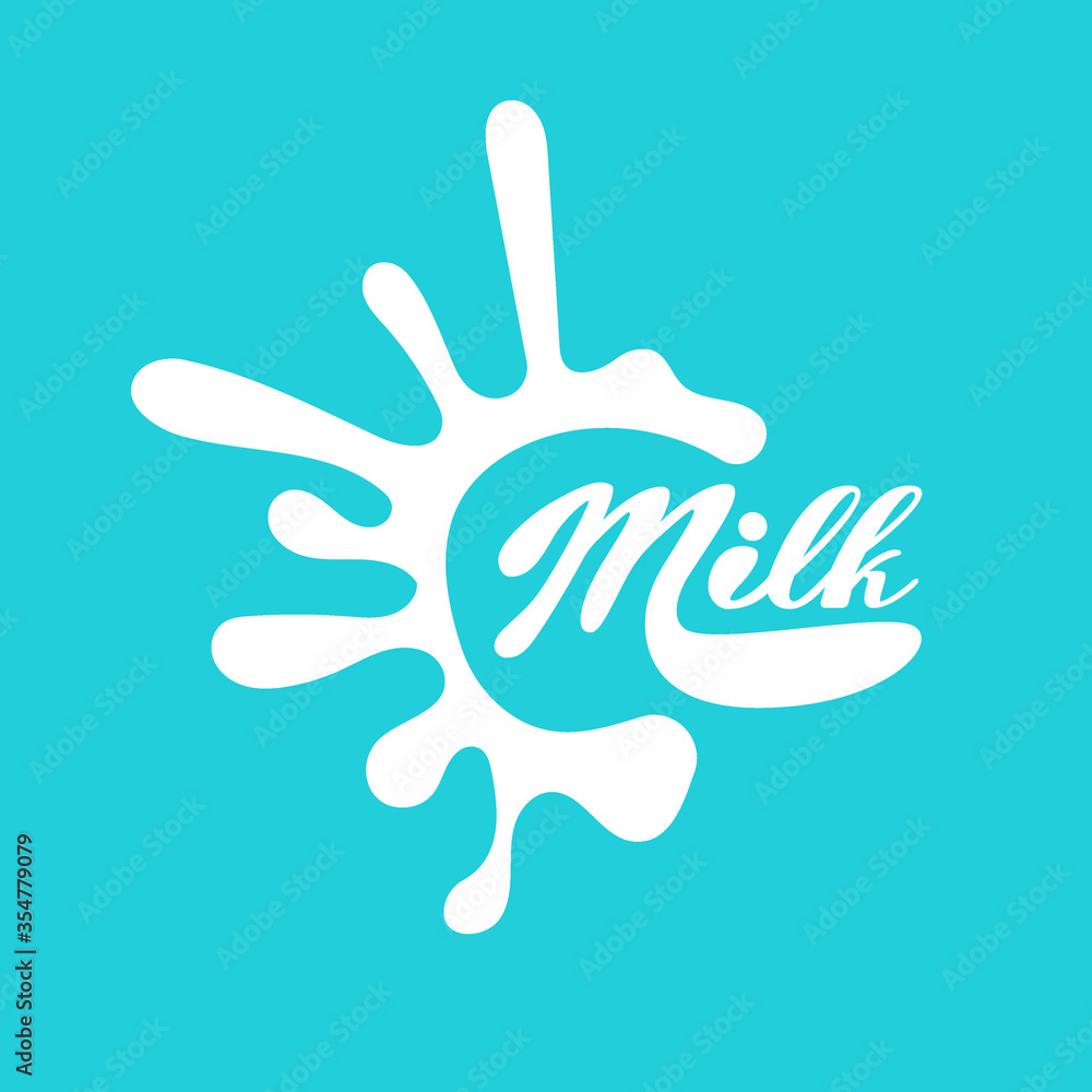 Milk circle badge and dairy labels with splashes and bolts. Milk badge with drop and splash for labels of package. Milk circle badge and dairy labels with splashes and bolts. Milk badge with drop and splash for labels of package.