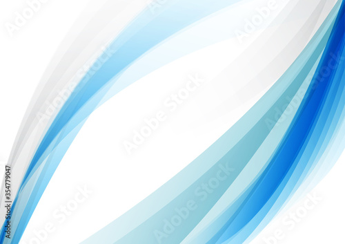 abstract blue wave background