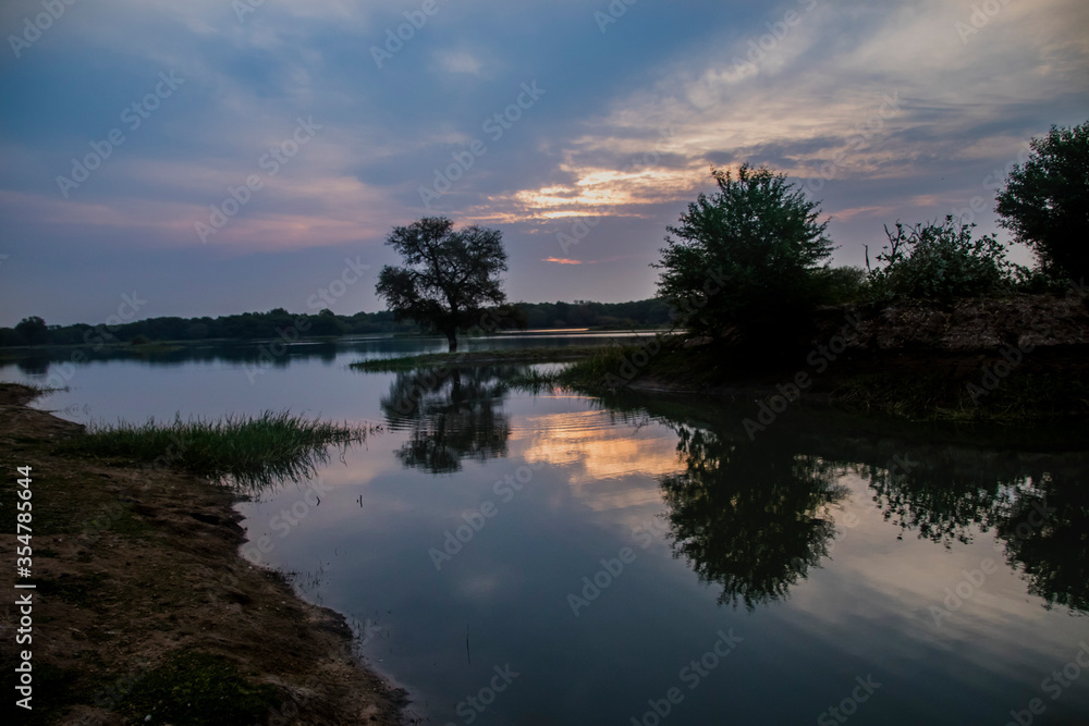 Various views of Thol lake  