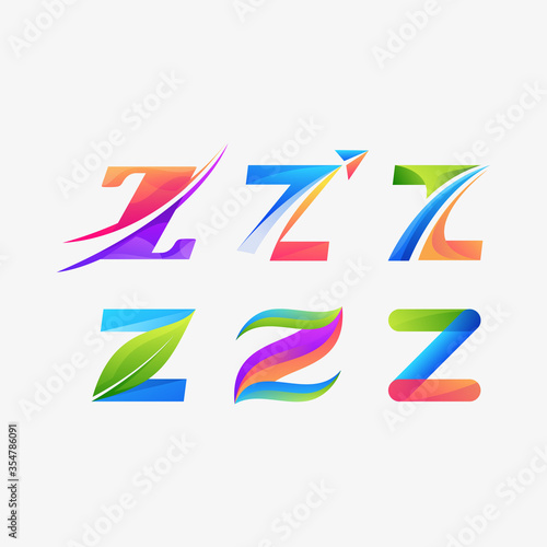 Free Download z letter logo logotype brand - GFXLoad