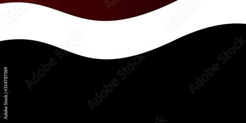 Dark Pink vector pattern with wry lines. Colorful illustration, which consists of curves. Design for your business promotion.