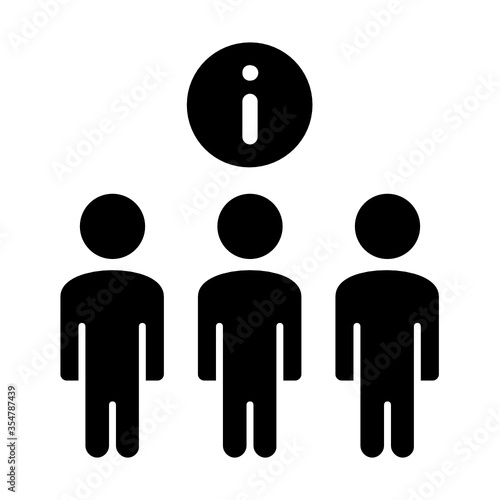 unproductive employee concept, hrm symbol on white background, non productive team behaviour vector icon design 
