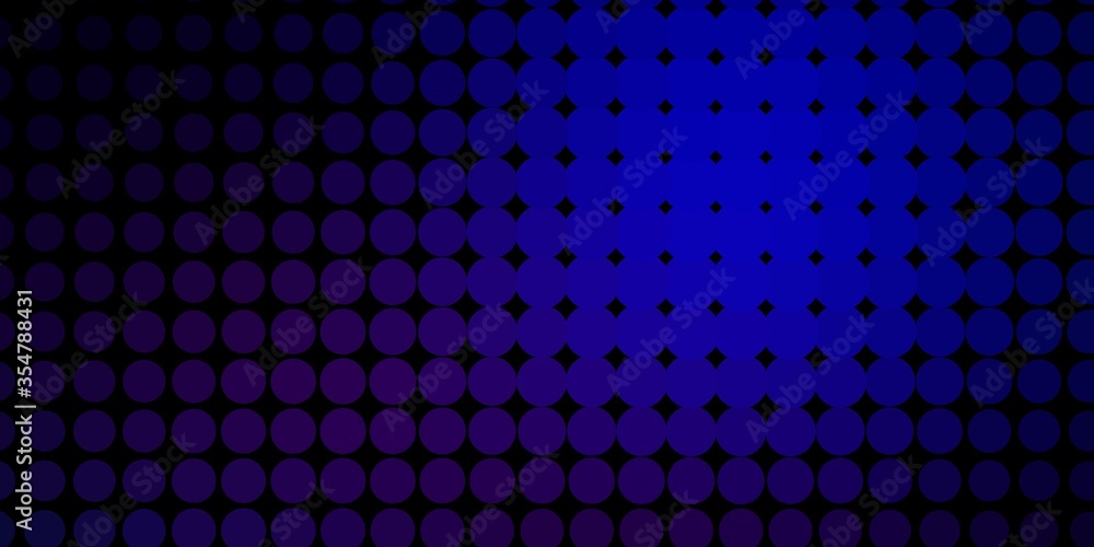 Dark Pink, Blue vector layout with circle shapes. Abstract colorful disks on simple gradient background. New template for a brand book. Dark Pink, Blue vector layout with circle shapes. Abstract colorful disks on simple gradient background. New template for a brand book.