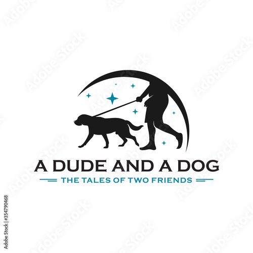 logos of people carrying pet dogs