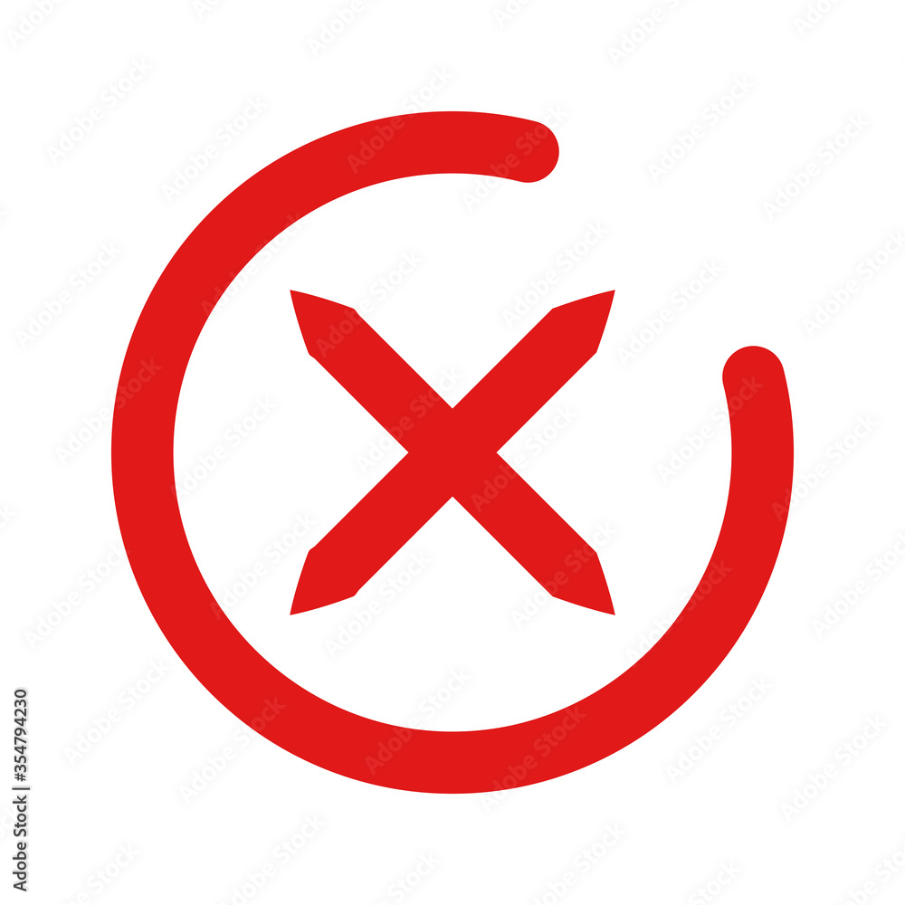 rejected / cancelled icon for apps or websites rejected / cancelled icon for apps or websites