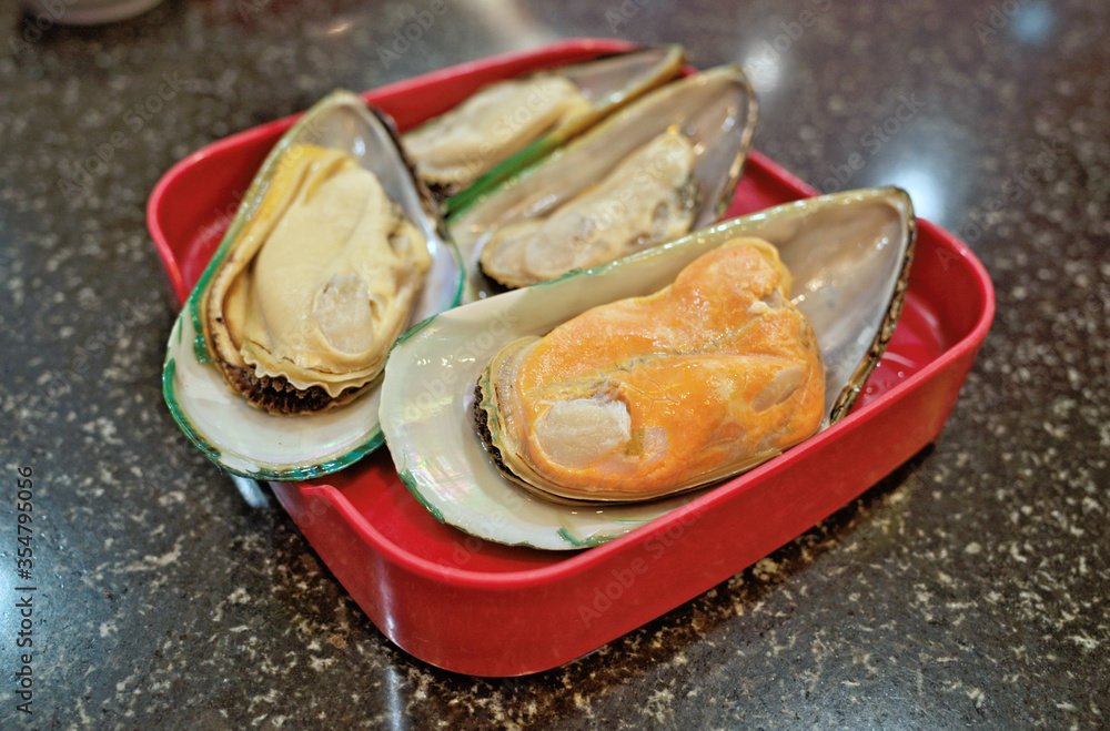 Fresh New Zealand greenlipped mussel (New Zealand mussel) ,greenshell