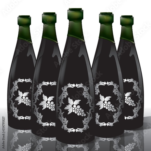 Wine bottles
