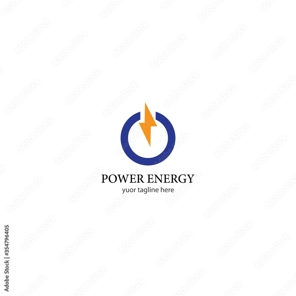 Power energy logo template vector icon design Power energy logo template vector icon design