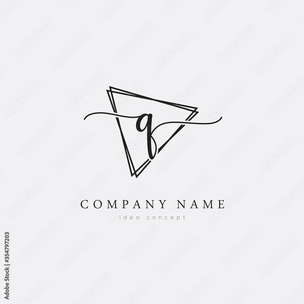 Initial Letter Q Logo Vector EPS10 Initial Letter Q Logo Vector EPS10