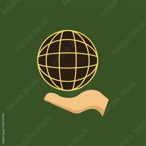 Globe icon