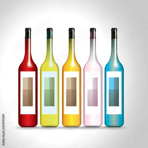 Wine bottles