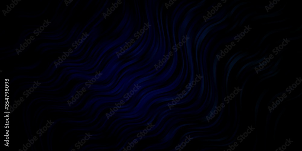 Dark Blue, Green vector template with wry lines. Illustration in abstract style with gradient curved. Pattern for websites, landing pages. Dark Blue, Green vector template with wry lines. Illustration in abstract style with gradient curved. Pattern for websites, landing pages.