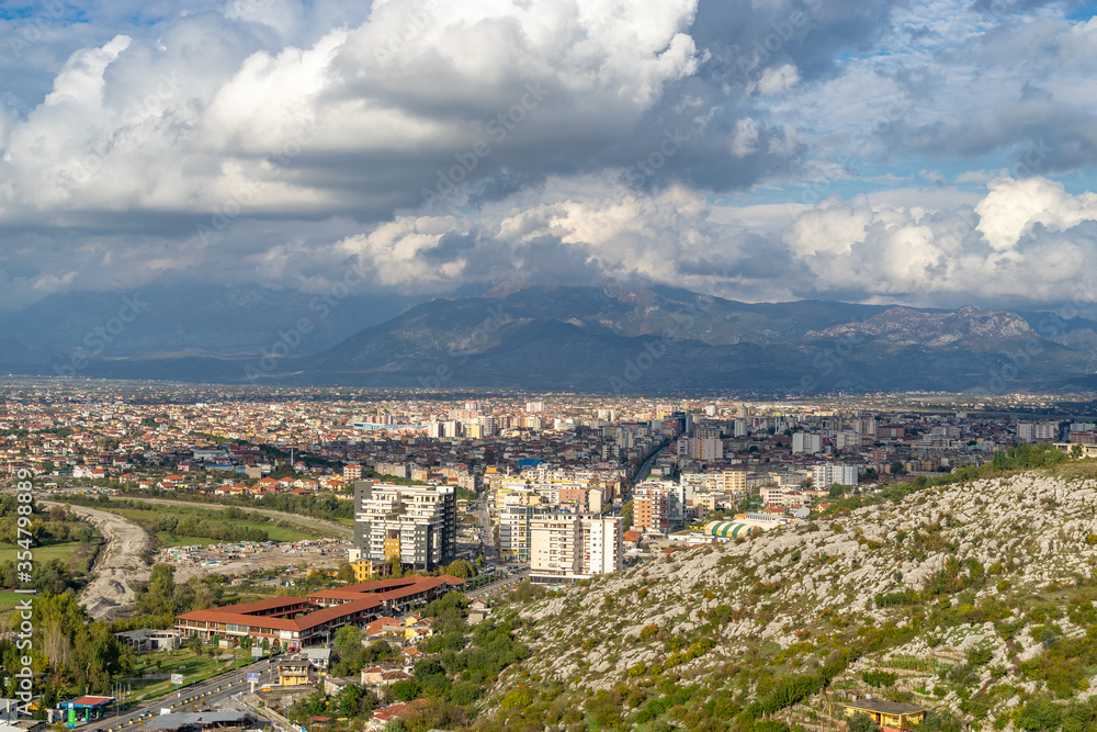 The Ancient Rozafa Castle in Shkoder Albania The Ancient Rozafa Castle in Shkoder Albania