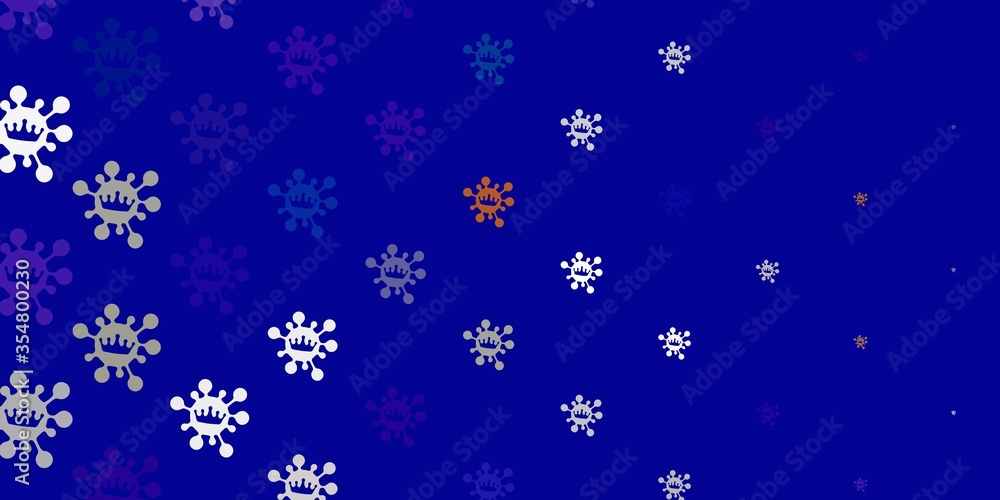 Light yellow vector pattern with coronavirus elements. Light yellow vector pattern with coronavirus elements.