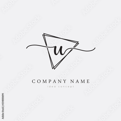 Initial Letter U Logo Vector EPS10