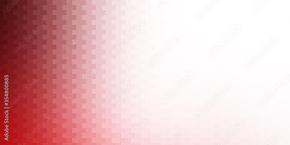 Light Red vector pattern in square style. New abstract illustration with rectangular shapes. Modern template for your landing page.