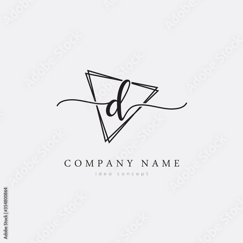 Initial Letter D Logo Vector EPS10