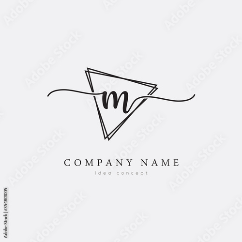 Initial Letter M Logo Vector EPS10