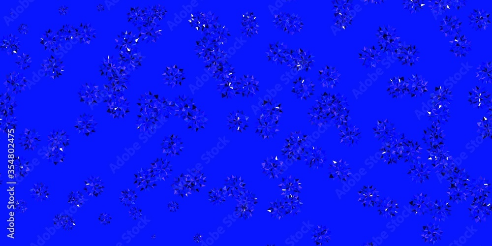 Light Purple vector layout with beautiful snowflakes. Light Purple vector layout with beautiful snowflakes.