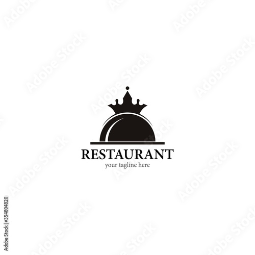 Restaurant logo template vector icon design