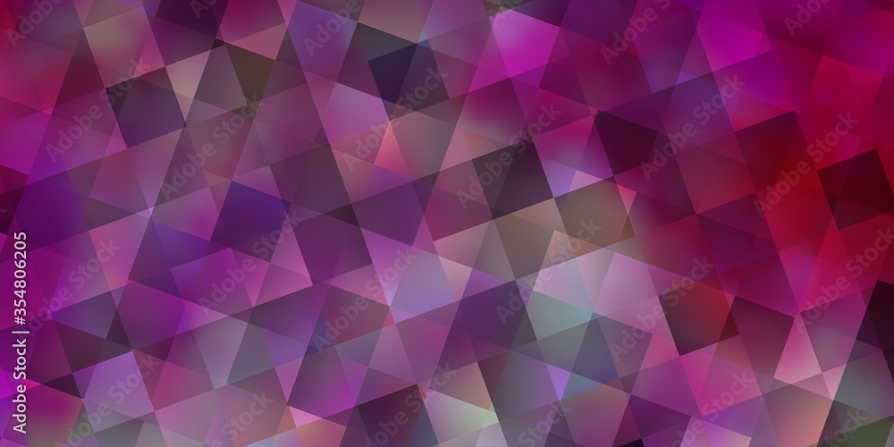 Light Pink vector texture with poly style with cubes. Light Pink vector texture with poly style with cubes.